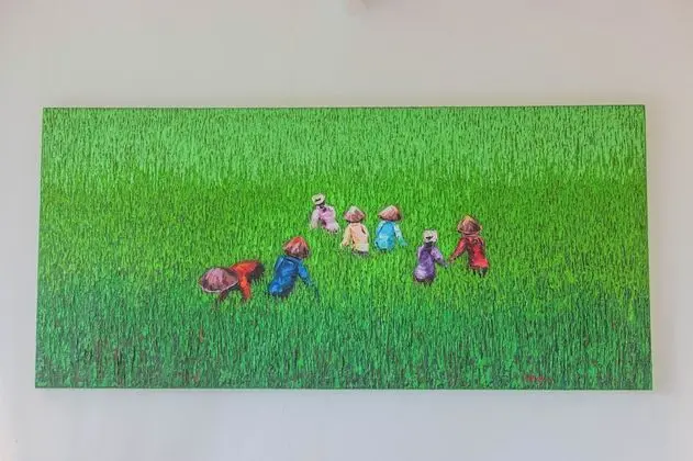Deluxe Tek Büyük Yataklı Oda, Bahçe Manzaralı
