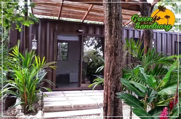 Shipping Container Triple room with Terrace Poolside