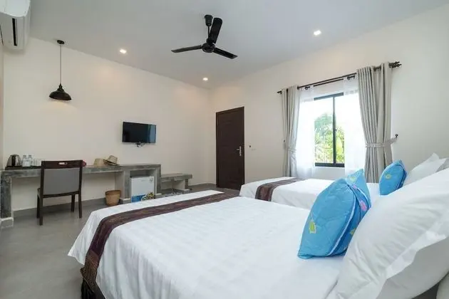 Deluxe İki Ayrı Yataklı Oda, Bahçe Manzaralı