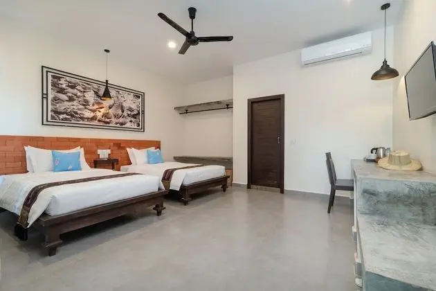 Deluxe İki Ayrı Yataklı Oda, Bahçe Manzaralı