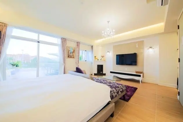 Honeymoon Tek Büyük Yataklı Oda, Veranda, Avlu