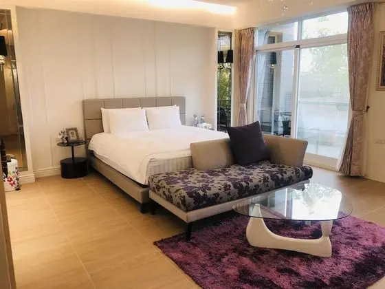 Honeymoon Tek Büyük Yataklı Oda, Veranda, Avlu