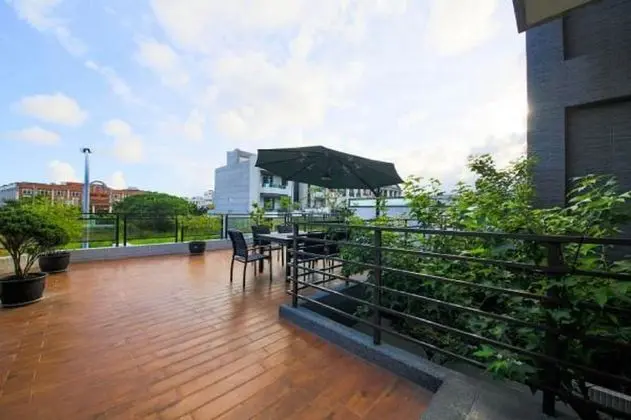 Honeymoon Tek Büyük Yataklı Oda, Veranda, Avlu