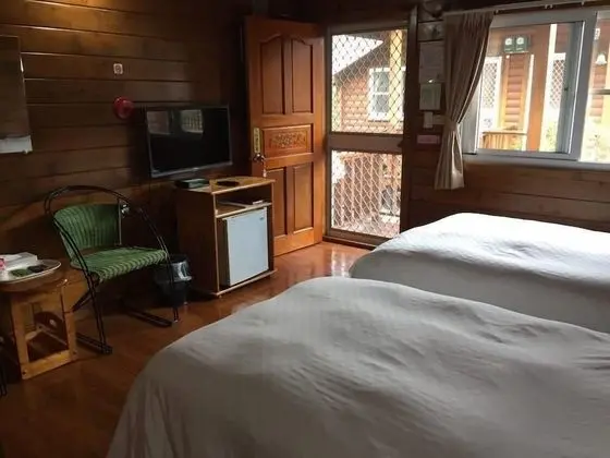Kulübe, 2 Tek Kişilik Yatak