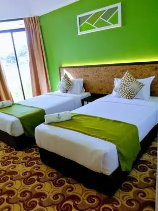 Standard İki Ayrı Yataklı Oda, 2 Tek Kişilik Yatak (Greenish Dual)