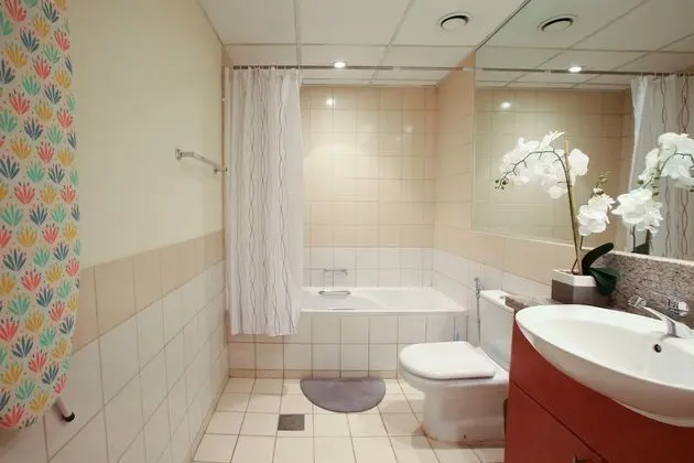 Luxury Apart Daire, 1 En Büyük (King) Boy Yatak ve Çekyat, Balkon, Havuz Manzaralı