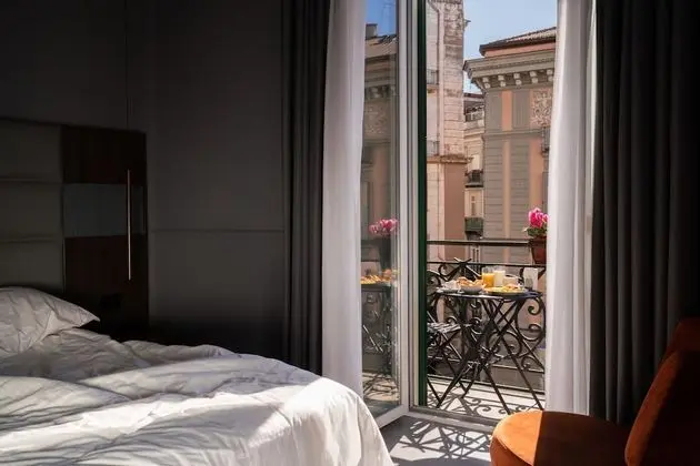 Deluxe Tek Büyük Yataklı Oda, 1 Büyük (Queen) Boy Yatak, Balkon, Şehir Manzaralı