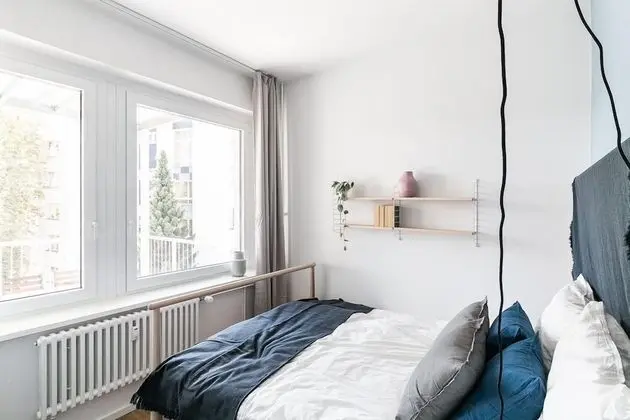 Stüdyo, 1 Büyük (Queen) Boy Yatak ve Çekyat (40m²)