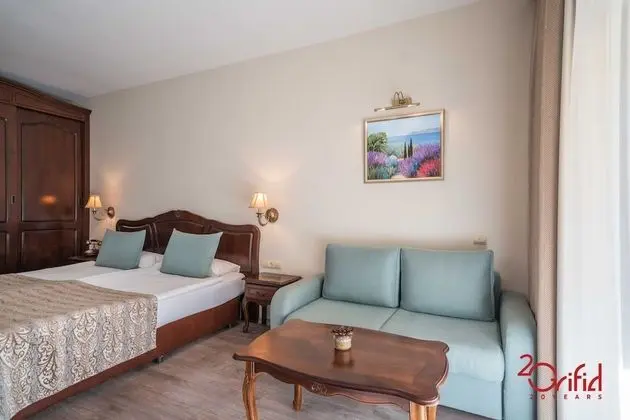 Deluxe Tek Büyük Yataklı Oda (Free Beach Access, Free Safe, Minibar)