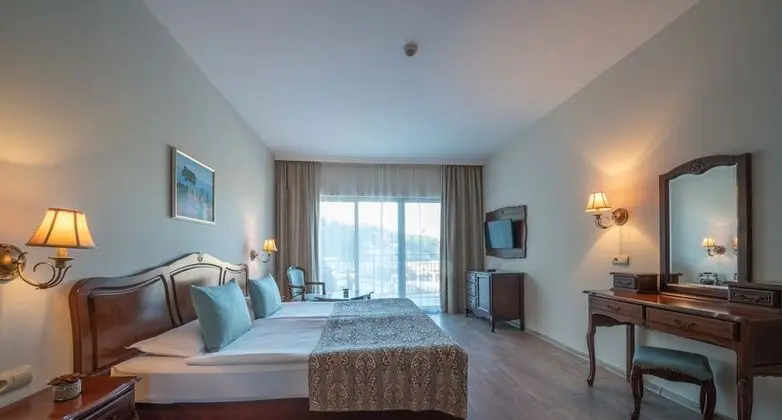 Deluxe Tek Büyük Yataklı Oda (Free Beach Access, Free Safe, Minibar)