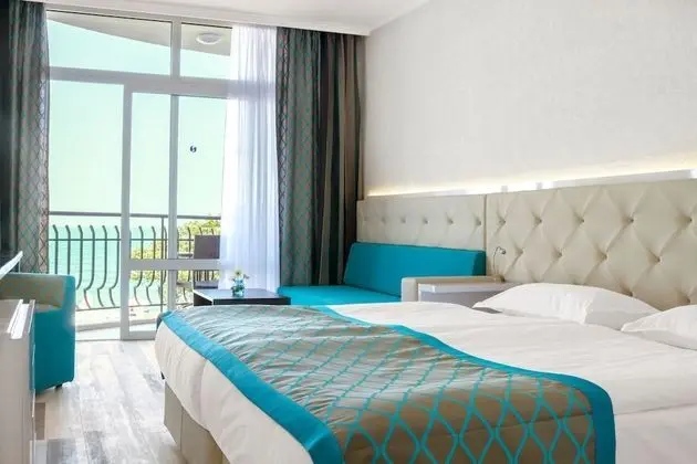 Tek Büyük Yataklı Oda, Balkon, Park Manzaralı