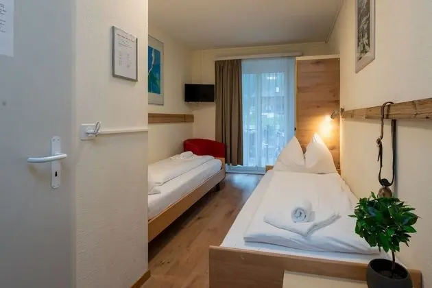 Standard İki Ayrı Yataklı Oda (Zweibettzimmer Bergblick)