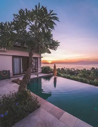 Deluxe Villa, 1 Yatak Odası, Kişiye Özel Havuzlu, Okyanus Manzaralı