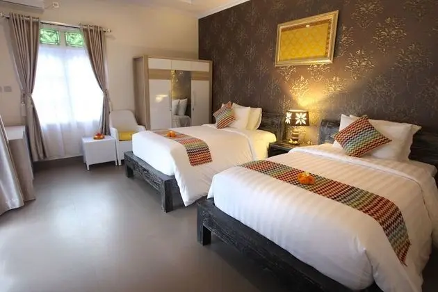 Deluxe İki Ayrı Yataklı Oda, Küvet, Bahçe Manzaralı