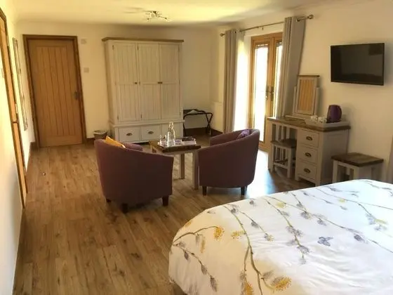 Deluxe Tek Büyük Yataklı Oda (Courtyard)