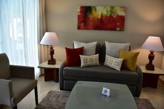 One bedroom Suite with two double beds