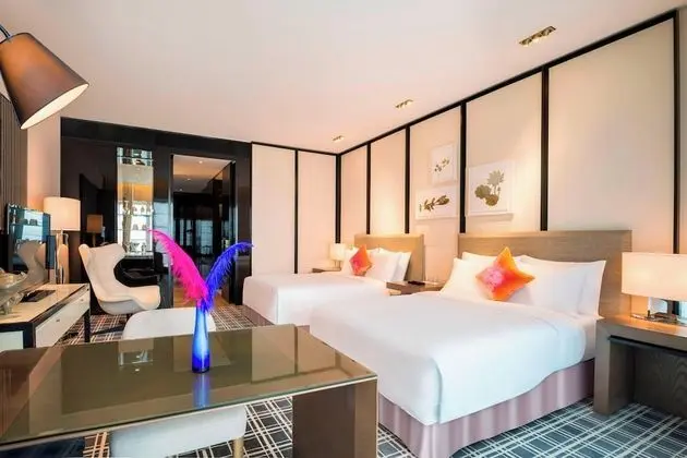 Spectacular Room, Oda, 2 Çift Kişilik Yatak, Sigara İçilebilir, Şehir Manzaralı