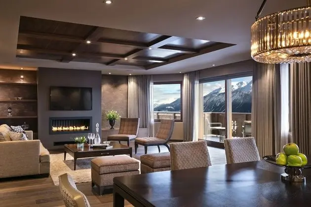 Çatı Katı Süiti (Penthouse), 2 Yatak Odası, Balkon, Dağ Manzaralı