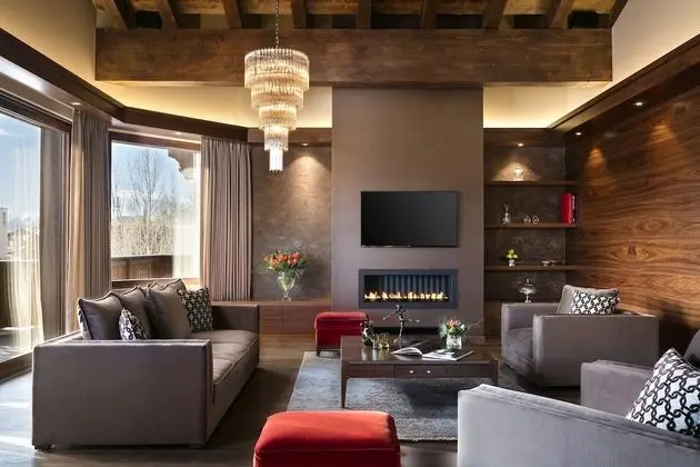 Çatı Katı Süiti (Penthouse), 2 Yatak Odası, Balkon, Dağ Manzaralı