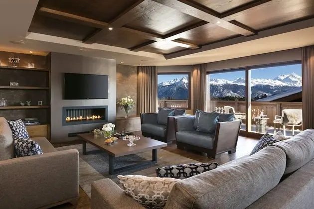 Çatı Katı Süiti (Penthouse), 2 Yatak Odası, Balkon, Dağ Manzaralı