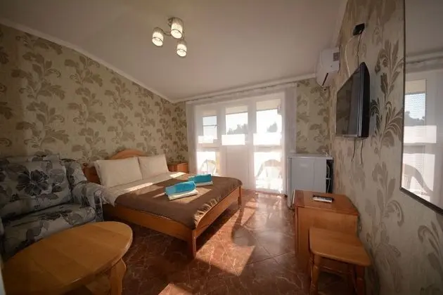 Deluxe Tek Büyük Yataklı Oda, Balkon, Deniz Manzaralı
