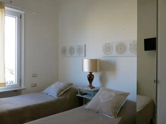 Superior Büyük Yataklı Tek Kişilik Oda, 2 Tek Kişilik Yatak, Özel Banyo, Deniz Manzaralı