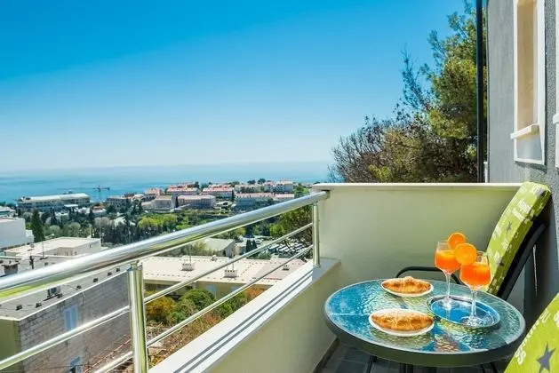 Tek Büyük Yataklı Oda, Balkon, Deniz Manzaralı (1)