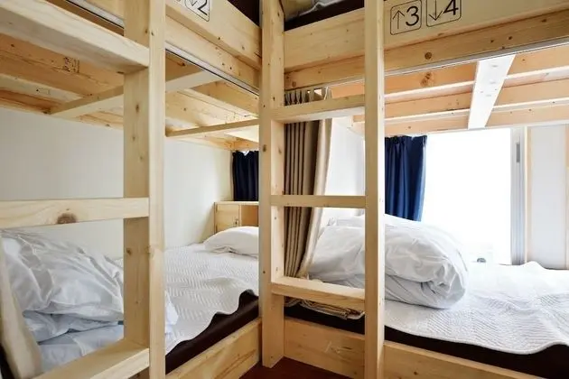 Ortak Ranzalı Oda, Sadece kadınlar için (6 Guests, Semi-double Size Bunk Beds)