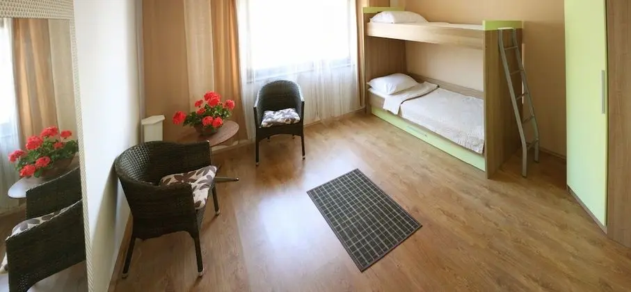 Family Room with Balcony and Sea View