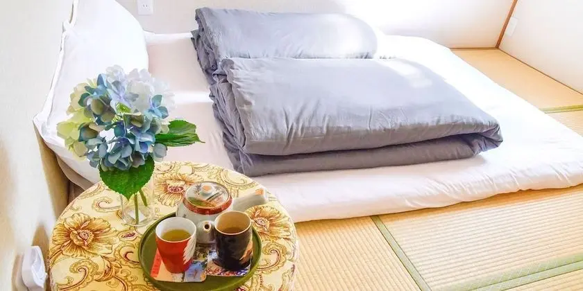 İki Ayrı Yataklı Oda, Sigara İçilmez, Ortak Banyo (Kenrokuen Room, For 2 person)