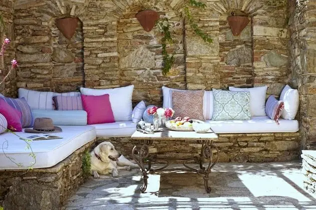 Stone Room With Terrace,Vineyard View