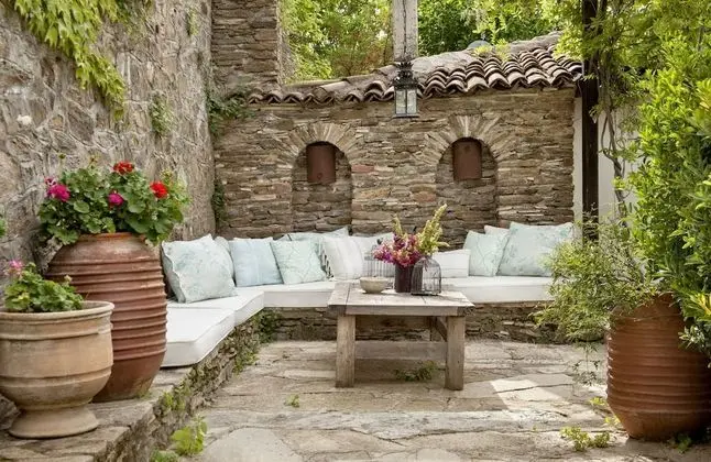 Stone Room With Terrace,Vineyard View