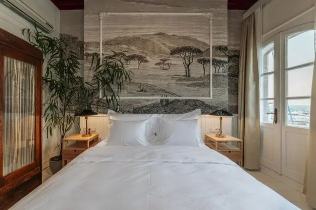 Deluxe Oda Üst Kat, Deniz Manzaralı, Balkonlu