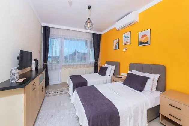 Kiraz Otel, İki Ayrı Yataklı Oda (Deniz Manzaralı)