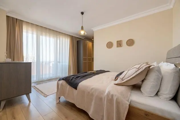 Daire-İki Yatak Odalı, Şehir Manzaralı, Mutfaklı