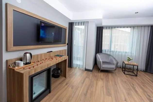 Deluxe Suit 1+1 Oda, Şehir Manzaralı, Balkonsuz