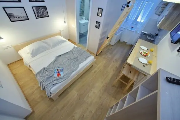 City Stüdyo, 1 Çift Kişilik Yatak, Balkon