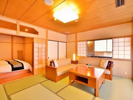 Traditional Süit, Balkon, Bahçe Manzaralı (Japanese Style, Semi Open-air bath)