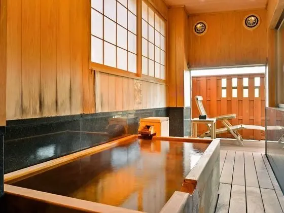 Traditional Süit, Balkon, Bahçe Manzaralı (Japanese Style, Semi Open-air bath)