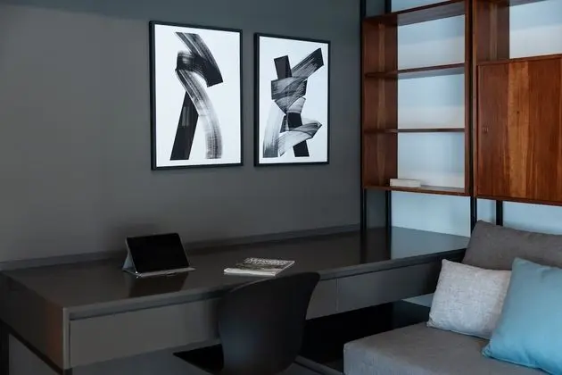 Apart Daire, 2 Yatak Odası (Grey and White, Free Parking)