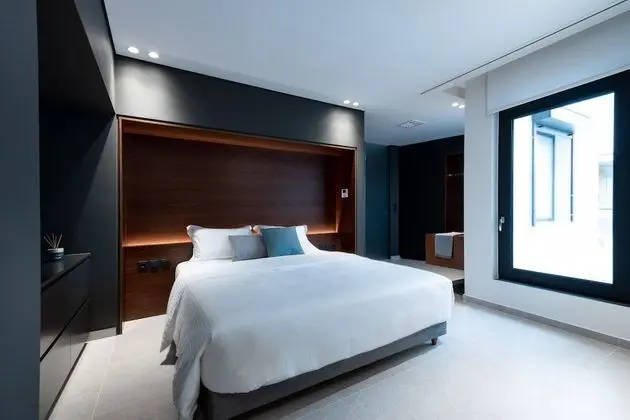 Apart Daire, 2 Yatak Odası (Grey and White, Free Parking)