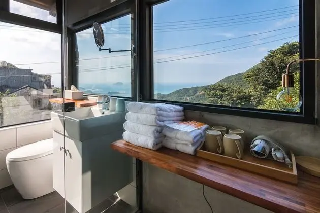Panoramic Dört Kişilik Oda, 2 Çift Kişilik Yatak, Denize Bakan