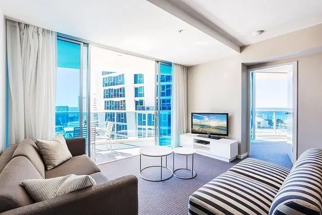 Deluxe Apart Daire, 2 Yatak Odası, Küçük Mutfak, Okyanus Manzaralı