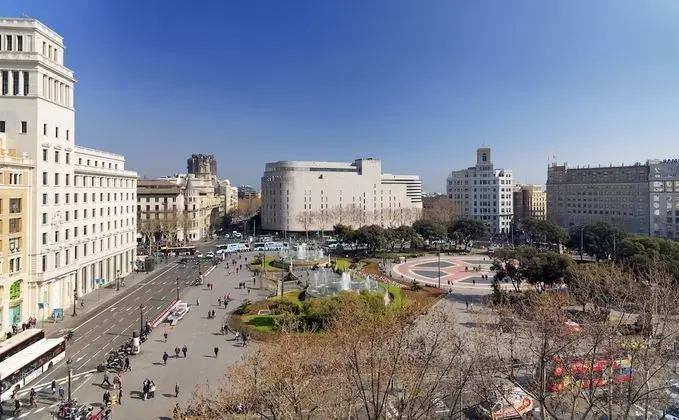 Tek Büyük Yataklı Oda, Balkon (Plaza Cataluña View)
