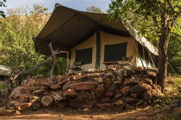 Tek Büyük veya İki Ayrı Yataklı Oda, Tepe Manzaralı (Tented Accommodation)