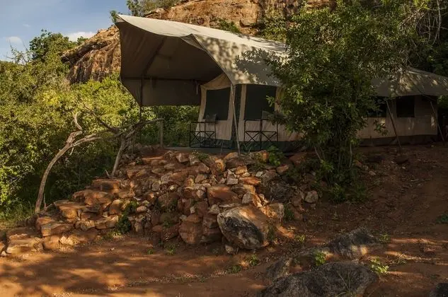 Tek Büyük veya İki Ayrı Yataklı Oda, Tepe Manzaralı (Tented Accommodation)