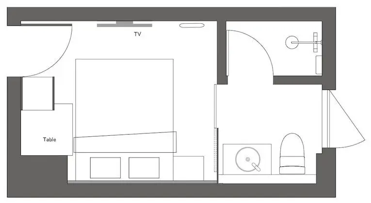 Tek Büyük Yataklı Oda (Smart)