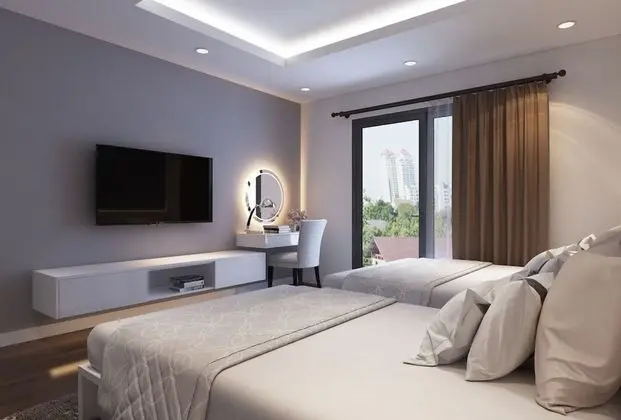 Deluxe Tek Büyük veya İki Ayrı Yataklı Oda, Sigara İçilmez, Küvet