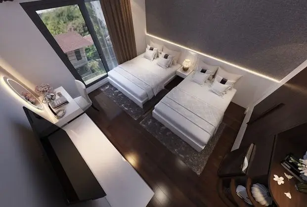 Deluxe Tek Büyük veya İki Ayrı Yataklı Oda, Sigara İçilmez, Küvet
