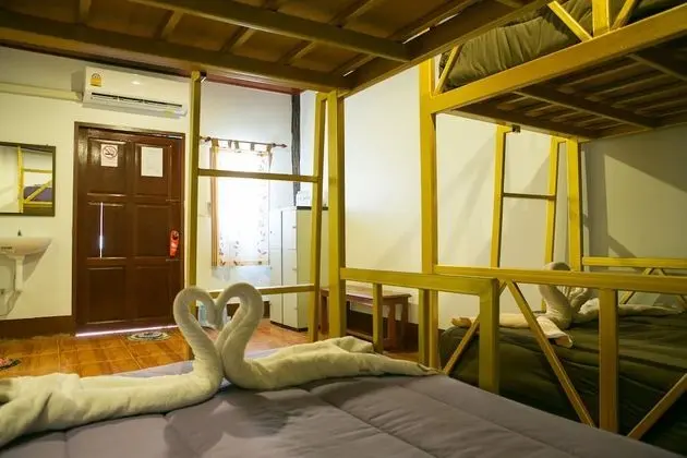 Bunk Bed in a Mixed Dormitory
